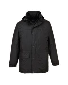 Portwest S523 Oban Fleece Lined Jacket - Waterproof (Black)