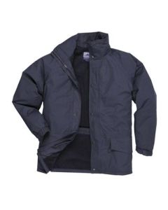 Portwest S530 Arbroath Breathable Fleece Lined Jacket - Waterproof, Warm (Navy)