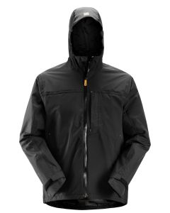 Snickers 1303 AllroundWork Waterproof Shell Jacket (Black)