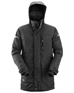 Snickers 1800 AllroundWork Waterproof 37.5® Insulated Parka (Black/Black)