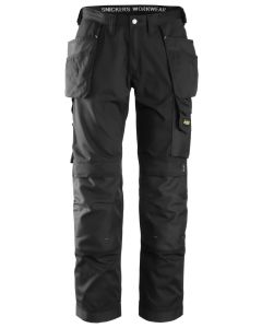 Snickers 3211 CoolTwill Craftsmen Holster Pocket Trousers (Black)