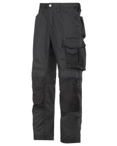 Snickers 3311 CoolTwill Craftsmen Trousers (Black / Black)