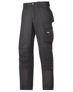 Snickers 3313 Rip-Stop Craftsmen Trousers (Black / Black)
