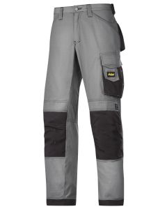 Snickers 3313 Rip-Stop Craftsmen Trousers (Grey/ Black)