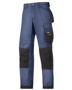 Mascot Safe Supreme 17531 Trousers With Holster Pockets Dark Navy Yellow