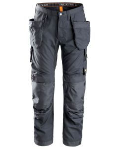 Snickers 6201 AllroundWork Work Trousers with Holster Pockets (Steel Grey)