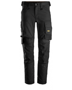 Snickers 6341 AllroundWork Stretch Work Trousers without Holster Pockets (Black/Black)