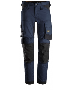 Snickers 6341 AllroundWork Stretch Work Trousers without Holster Pockets (Navy/Black)