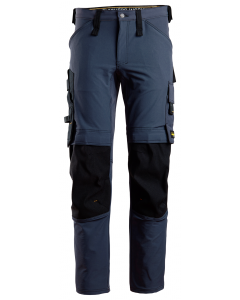 Snickers 6371 AllroundWork Full Stretch Trouser without Holster Pockets (Navy/Black)
