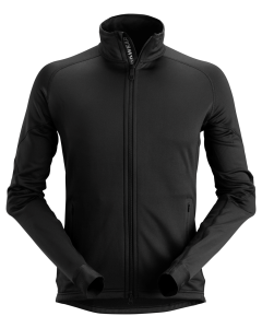 Snickers 8003 FlexiWork Polartec® Power Stretch® 2.0 Full Zip Fleece Jacket (Black)