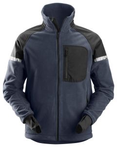 Snickers 8005 AllroundWork Windproof Fleece Jacket (Navy/Black)