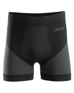 Snickers 9429 LiteWork Seamless 37.5® Shorts (Black/Grey)