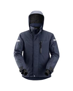 Snickers 1102 AllroundWork, Waterproof 37.5 Insulated Jacket (Navy/Black)