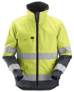 Snickers 1138 Core High-Vis Insulated Jacket Class 3 (Hi Vis Yellow / Steel Grey)
