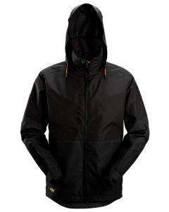 Snickers 1304 AllroundWork Waterproof Shell Jacket (Black)