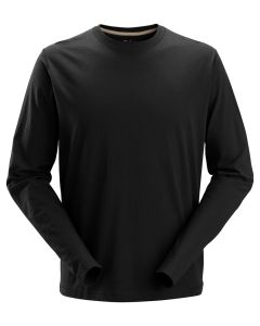 Snickers 2496 Long Sleeve T Shirt (Black)