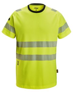 Snickers 2539 High-Vis Class 2 T-Shirt (Yellow)