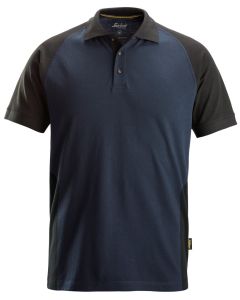 Snickers 2750 Two-Coloured Polo Shirt (Navy / Black)