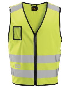 Snickers 9153 High-Vis Vest, Class 2 (High Vis Yellow)