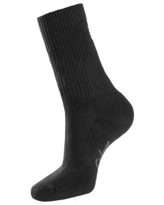 Snickers 9214 Cotton Socks 3-Pack (Black)