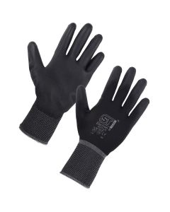 Supertouch Electron PU Fixer Precision Gloves (Black)