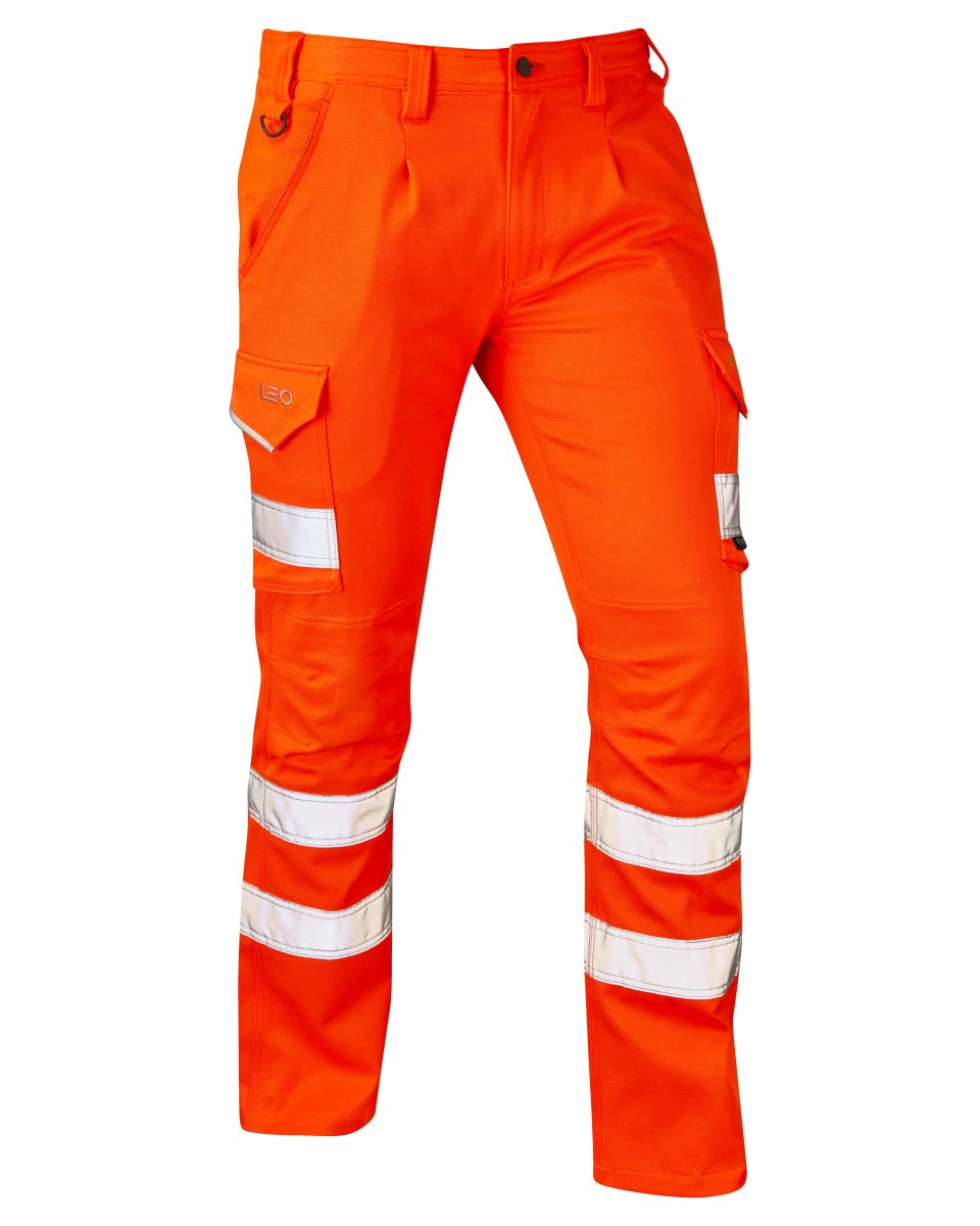 LEO Workwear Trousers Hi-Vis ISO20471 Shop Online at Tuffshop