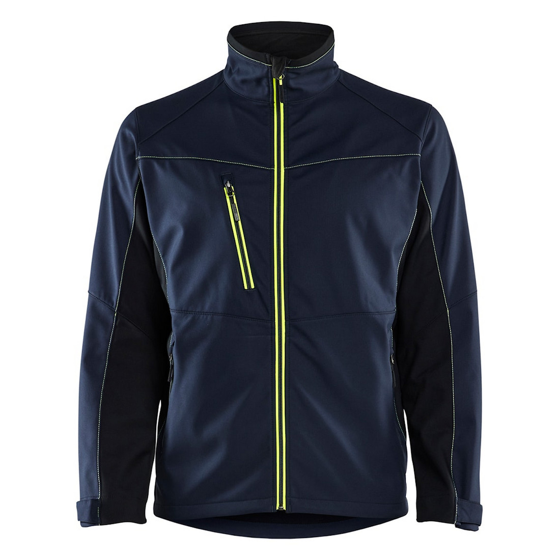 Terrax Workwear Faserpelzjacke Schwarz/Azur – Her Produktbild-Vorschau 5