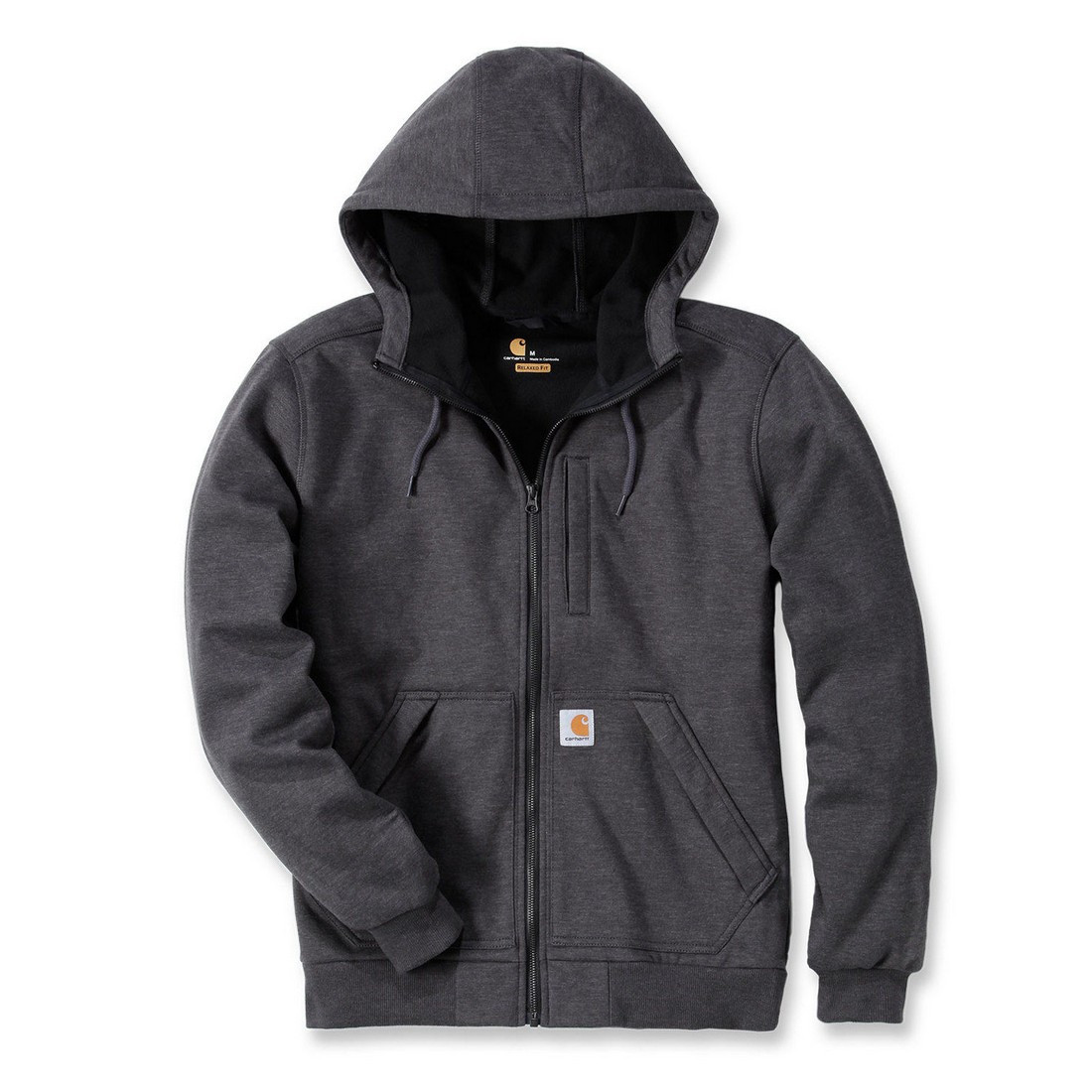 Carhartt 101759 Wind Fighter Zip Up Hoodie - Men's - Carbon Heather