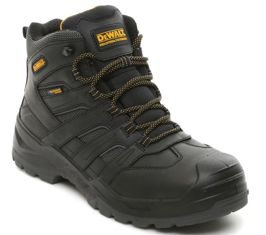 Dewalt Murray S3 HRO SR Black Waterproof Safety Boots