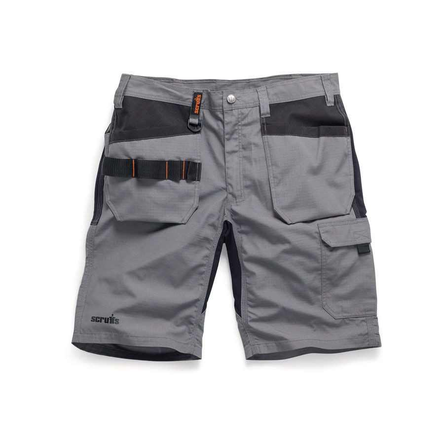 Scruffs Trade Flex Stretch Holster Work Shorts Graphite TuffShop
