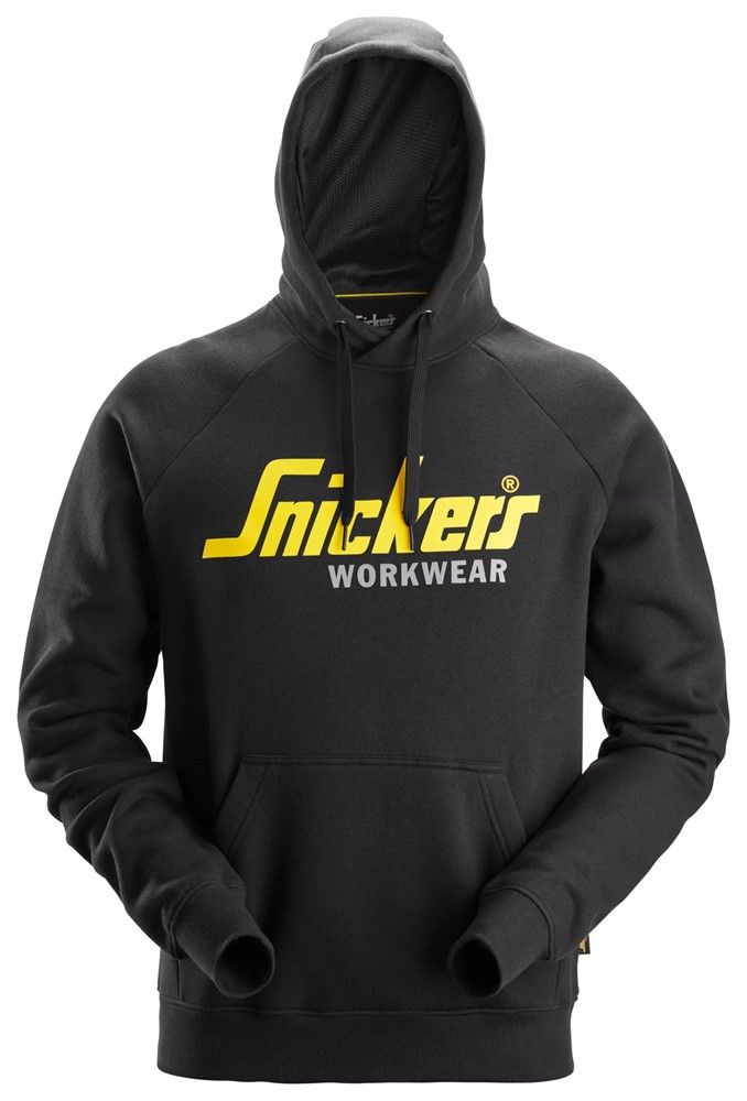 Snickers 2899 Classic Logo Hoodie Black
