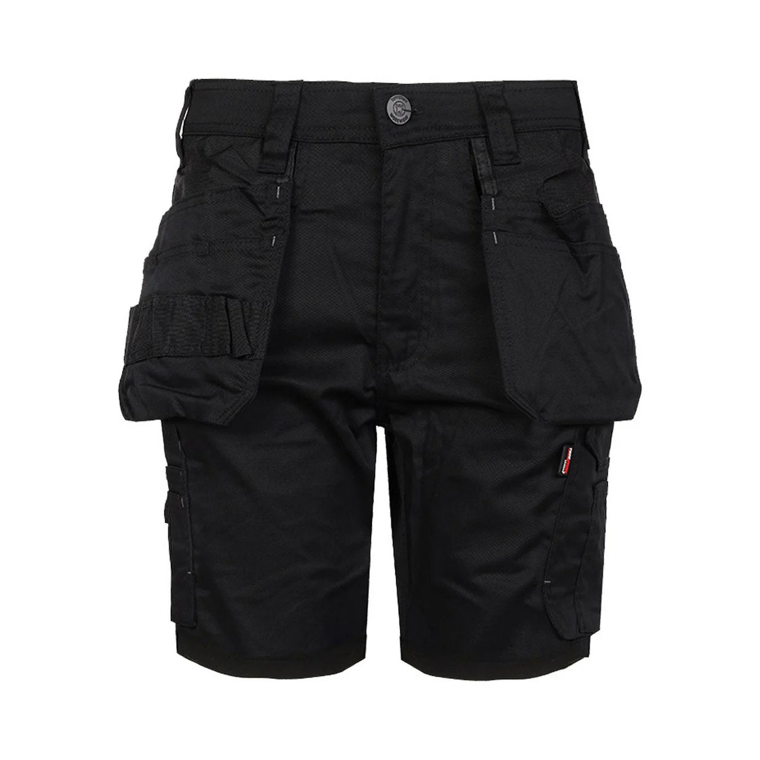 TuffStuff Proflex Arbeitshose – Cargohose – schmale Passform – Voll-Stretchstoff – Arbeitshose für Herren – Dreifachnähte – Herren- Arbeitshose, Schwarz, 32