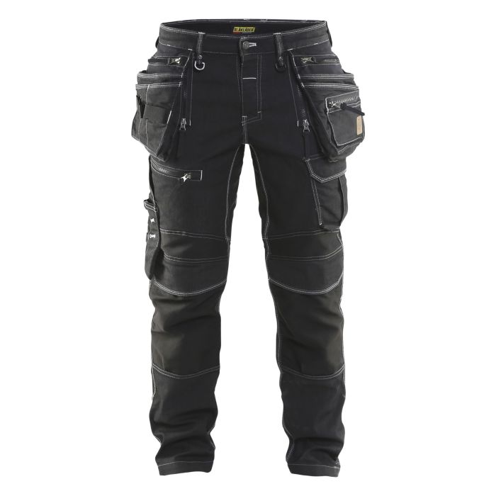 Craftsman trousers 4-way stretch without nail pockets X1900 | Blaklader |  Workwear.online