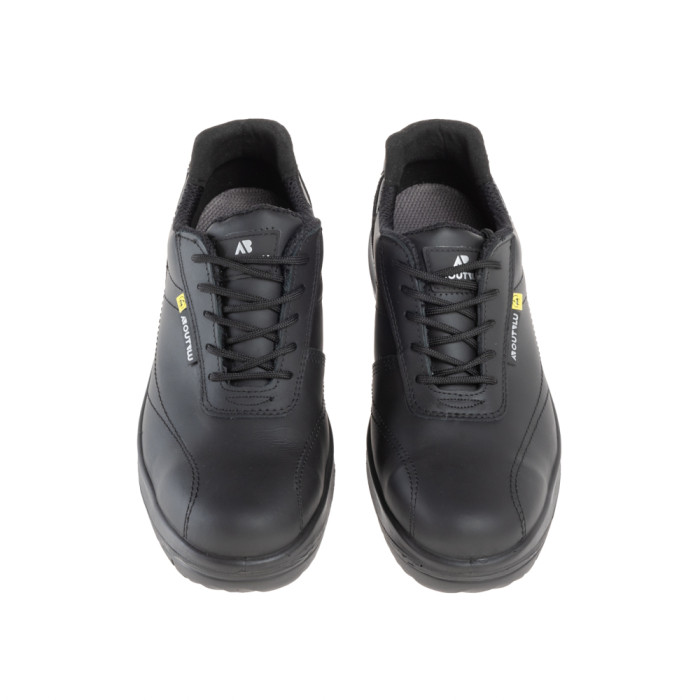 Aboutblu Professional T Light Safety Shoe Trainer S3 ESD SRC Black