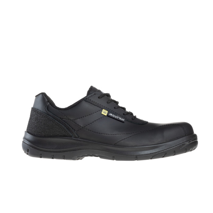 Aboutblu Professional T Light Safety Shoe Trainer S3 ESD SRC Black