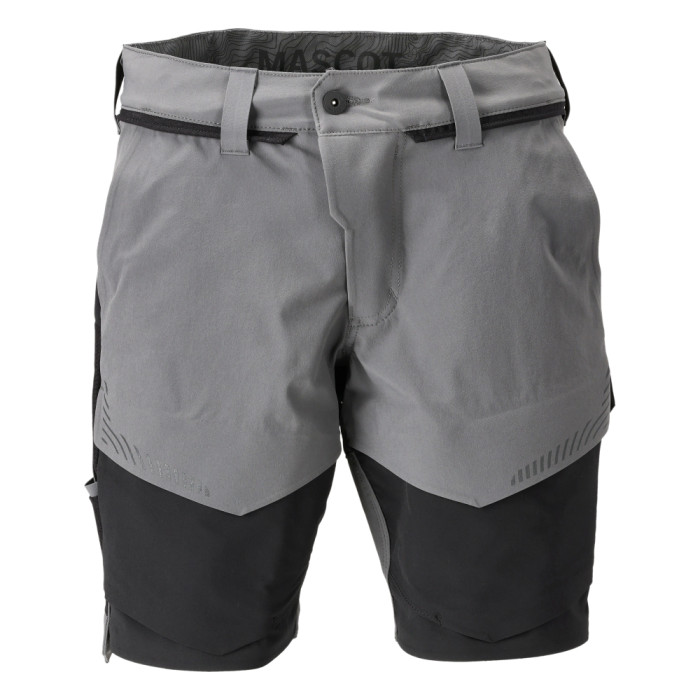Mascot 22149 Ultimate Stretch Shorts Mens Stone Grey Black