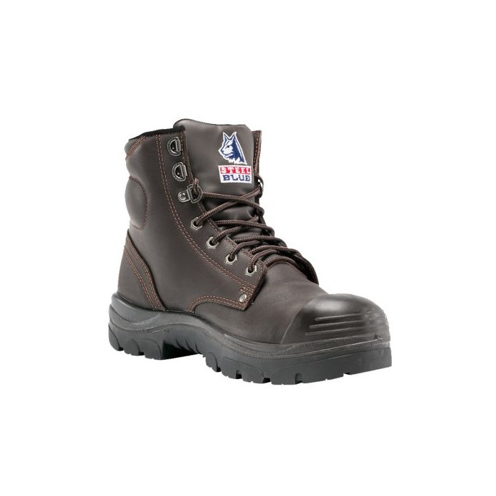 Steel Blue ARGYLE Bump Cap Safety Boots S3 TPU Outsole Claret