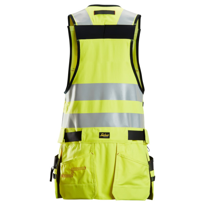 Snickers 4260 ProtecWork Tool Vest Hi-Vis Class 1 | Flame