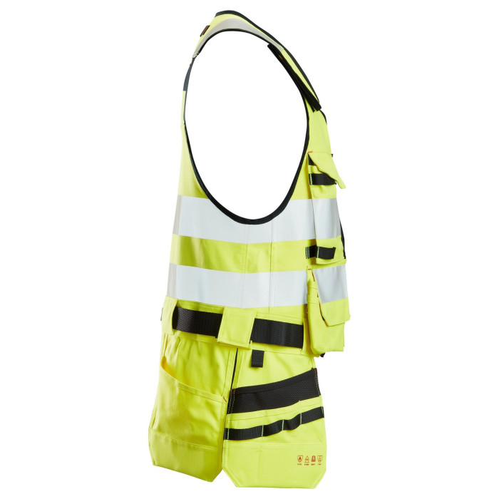 Snickers 4260 ProtecWork Tool Vest Hi-Vis Class 1 | Flame