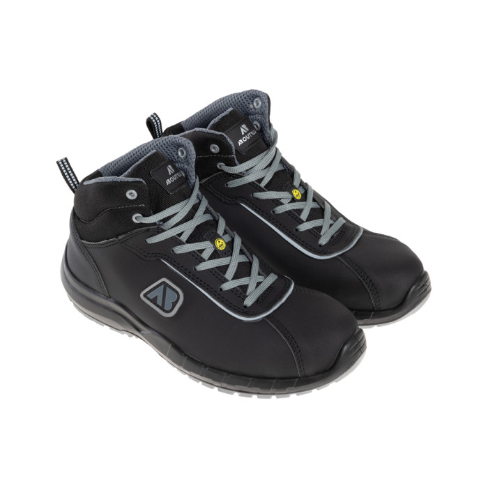 Aboutblu Evolution Discovery Mid Safety Boot S3 ESD SRC Black Silver