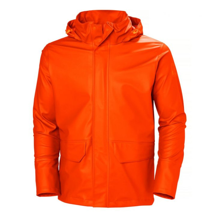 Helly Hansen 70282 Gale Rain Jacket Dark Orange