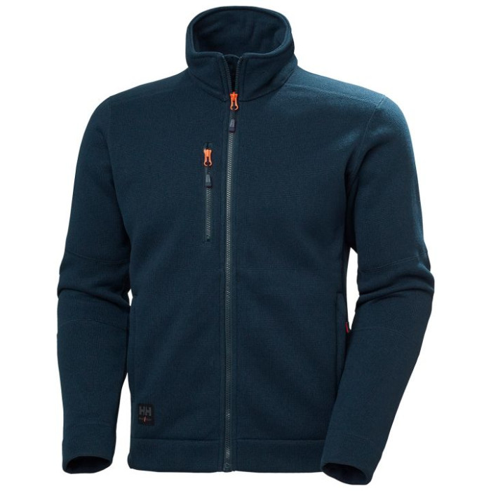 Helly Hansen 72250 Kensington Knit Fleece Jacket Navy