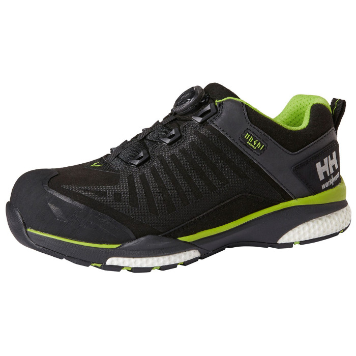 Helly Hansen 78241 Magni Low Cut Boa Safety Trainers S3 Black Dark Lime