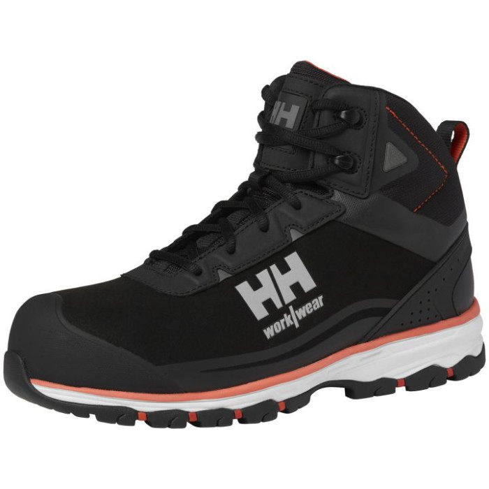 Helly Hansen 78391 Chelsea Evo 2 Mid Safety Boots S3 ESD Black Orange