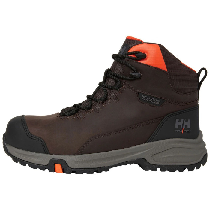 Helly Hansen 78433 Manchester Leather Safety Boots S7 Dark Brown