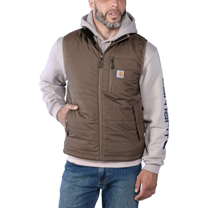 Carhartt 102286 Gilliam Rain Defender Lightweight Insulated Bodywarmer Men s Chestnut