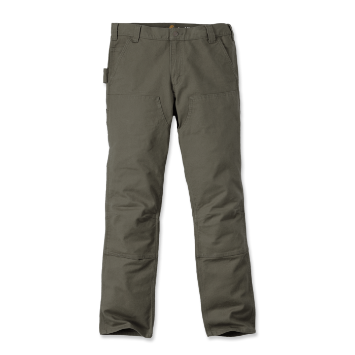 Carhartt 103340 Stretch Duck Double Front Work Pants Men s Tarmac
