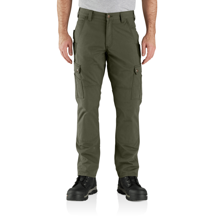 Carhartt 105461 Relaxed Ripstop Cargo Work Pants Men s Basil