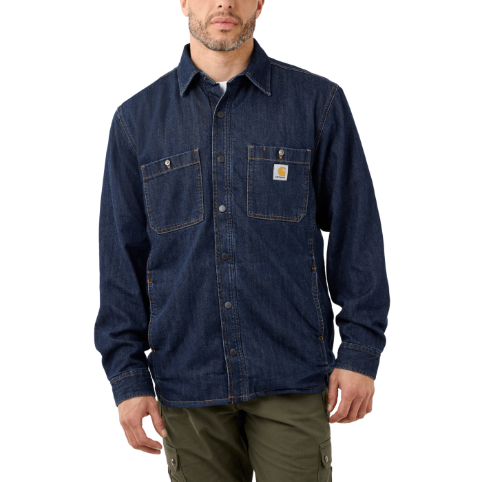 Carhartt snap shirt hotsell