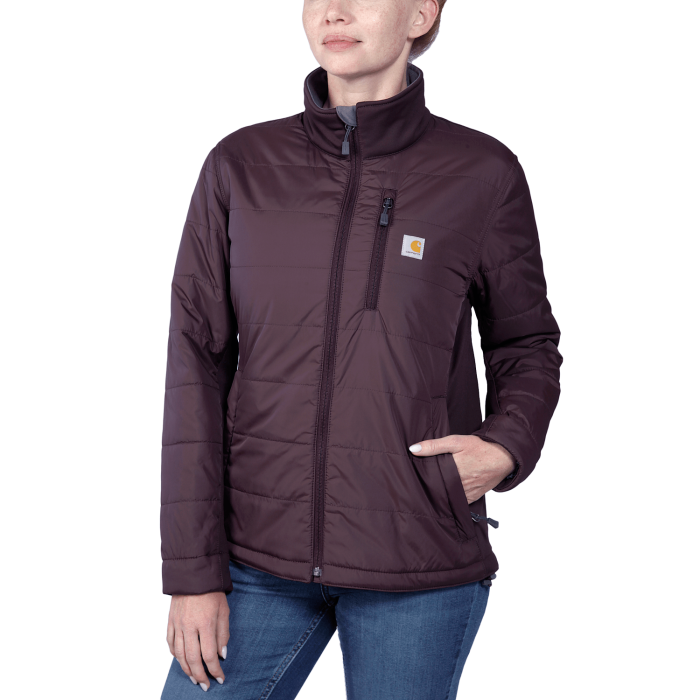 Carhartt 105912 Relaxed Fit Light Insulated Jacket female Blackberry